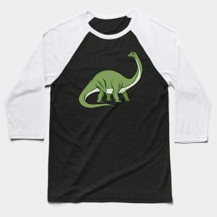 Diplodocus Dinosaur Baseball T-Shirt